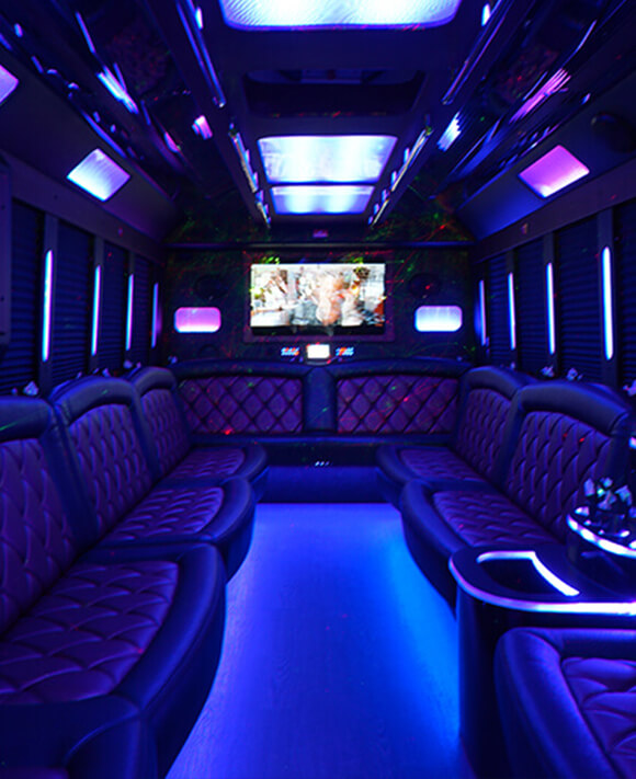 Richmond party bus rental